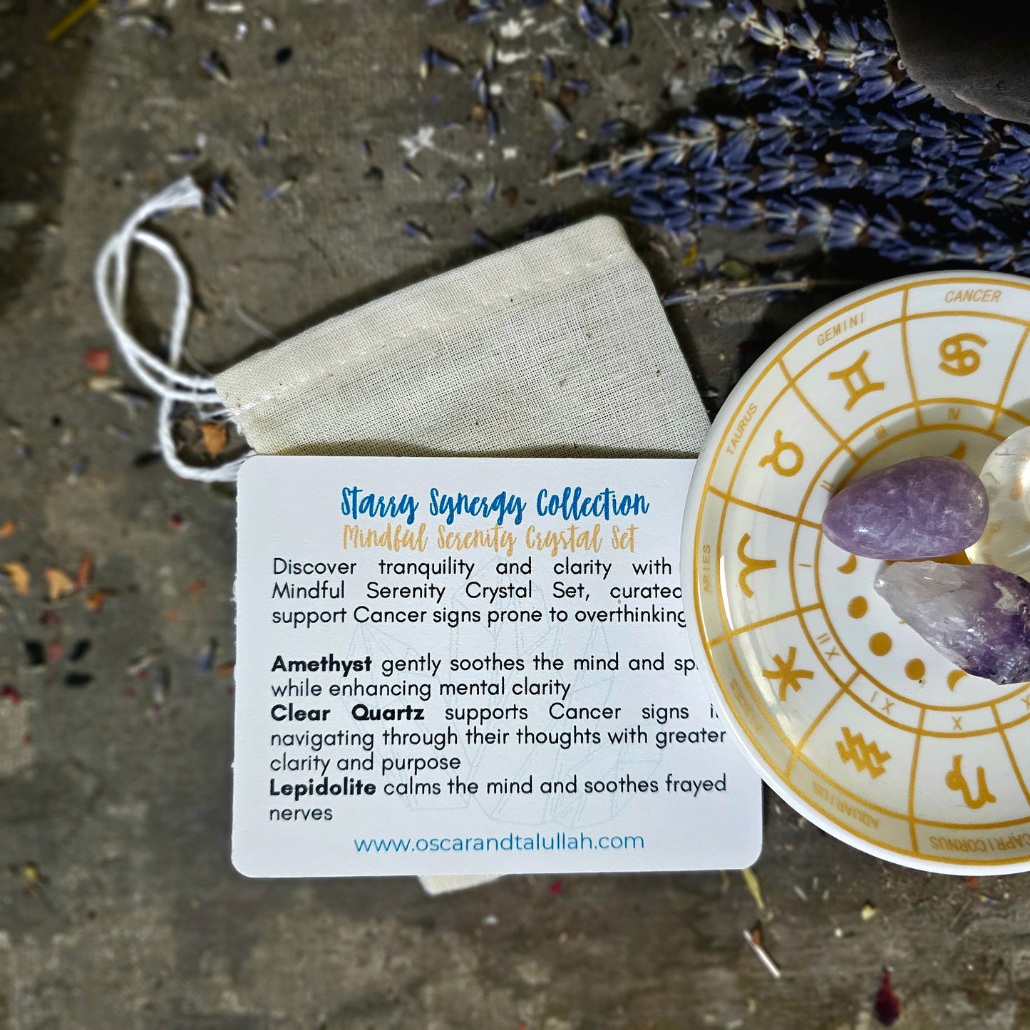 Mindful Serenity Crystal Set