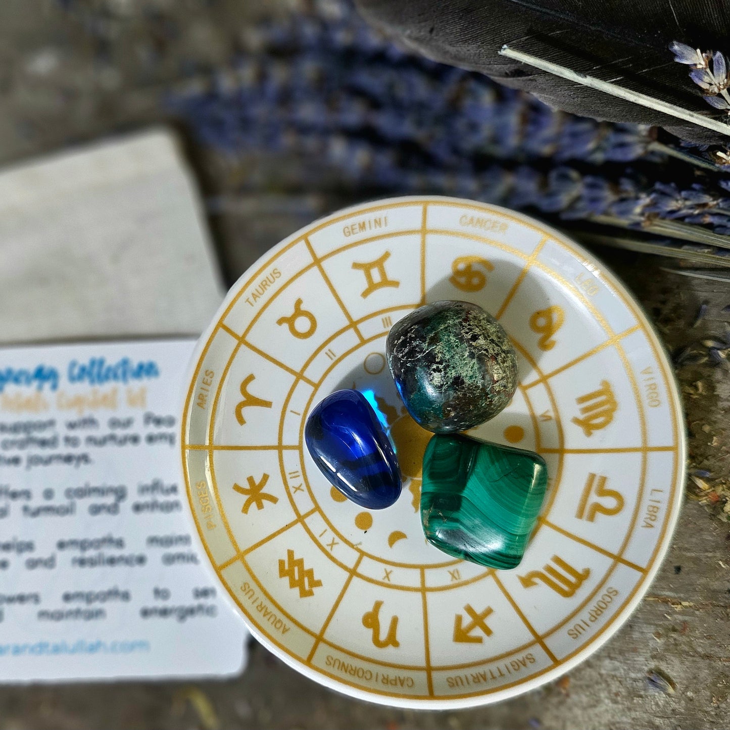 Peaceful Petals Crystal Set