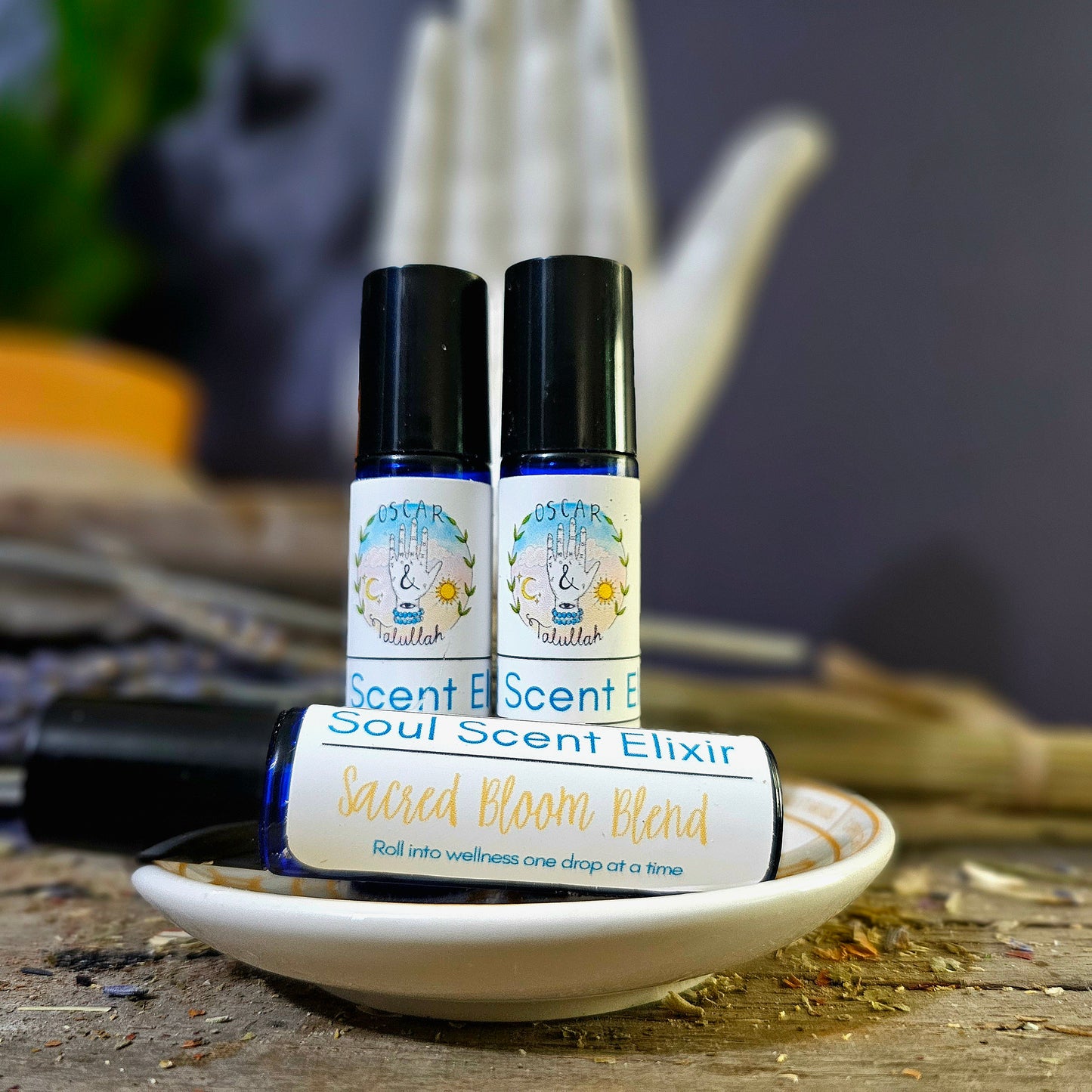 Sacred Bloom SoulScent Elixir Essential Oil Roller Blend
