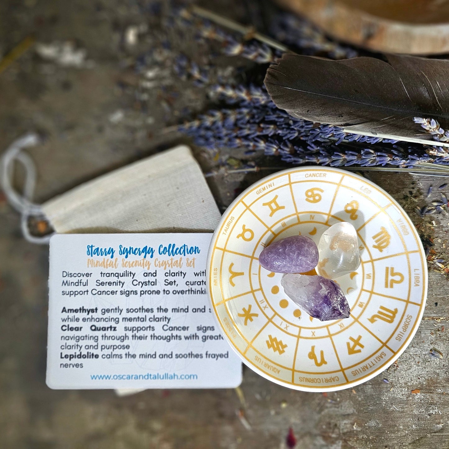 Mindful Serenity Crystal Set