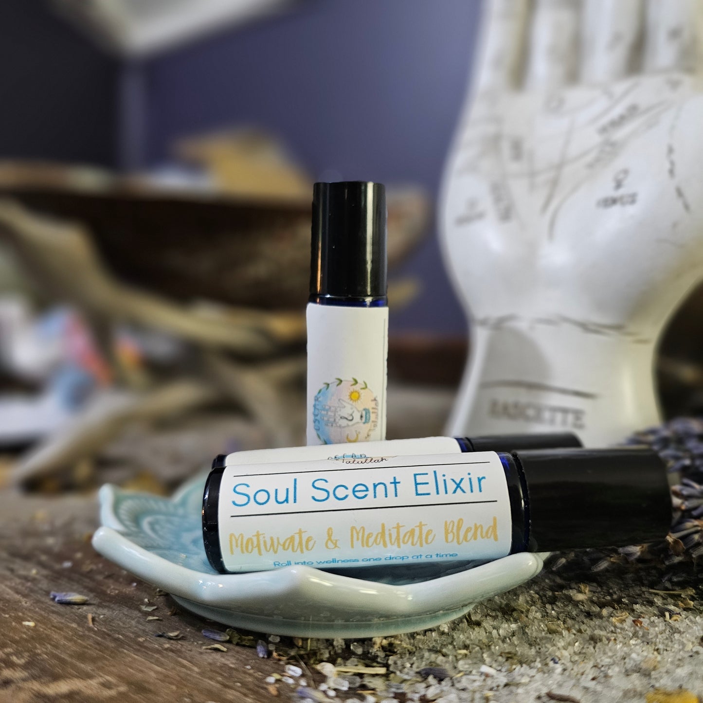 Motivate & Meditate SoulScent Elixir Essential Oil Roller Blend