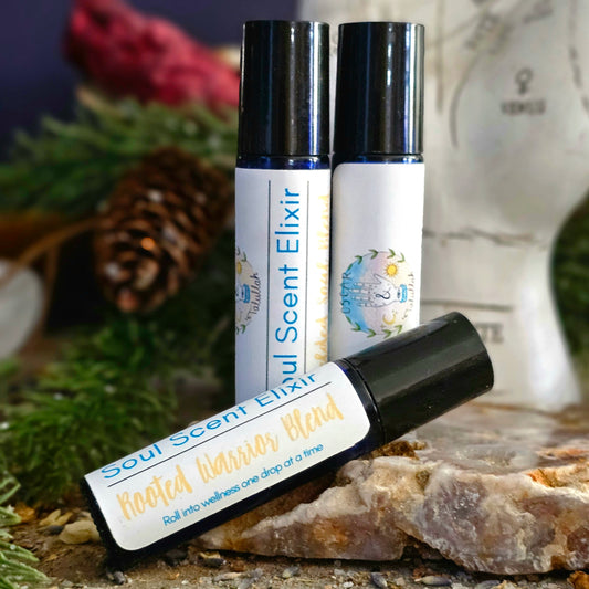 Rooted Warrior SoulScent Elixir Essential Oil Roller Blend